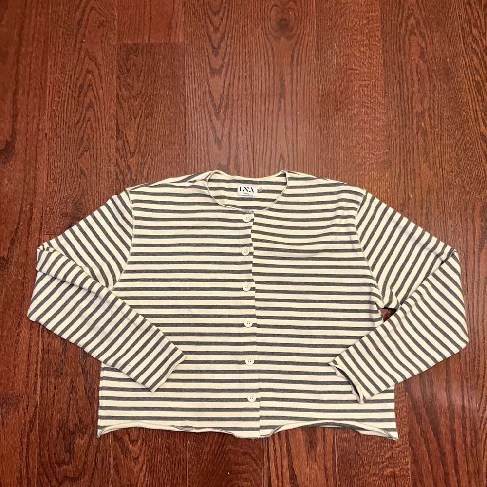 LNA Kincaid Button Up Cardigan
